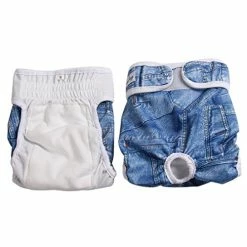 Mia's Pet Supply : JoyDaog(3 Pack Small Dog Diapers For Female Reusable Premium Puppy Wrap S