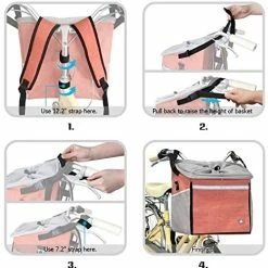 Best reviews of 😀 Mia's Pet Supply RAYMACE Pet Bicycle Booster Carrier For Puppy Or Small Breeds ✔️ 12 Mia's Pet Supply RAYMACE Pet Bicycle Booster Carrier For Puppy Or Small Breeds