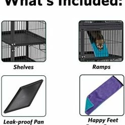 Mia's Pet Supply MidWest Homes For Pets, Deluxe Ferret Nation,