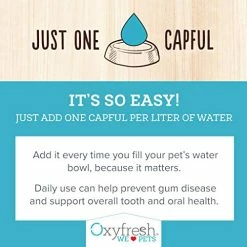 Budget 💯 Mia's Pet Supply : Oxyfresh Premium Pet Dental Care Solution (8oz): Hygiene 🧨 13 Mia's Pet Supply : Oxyfresh Premium Pet Dental Care Solution (8oz): Hygiene