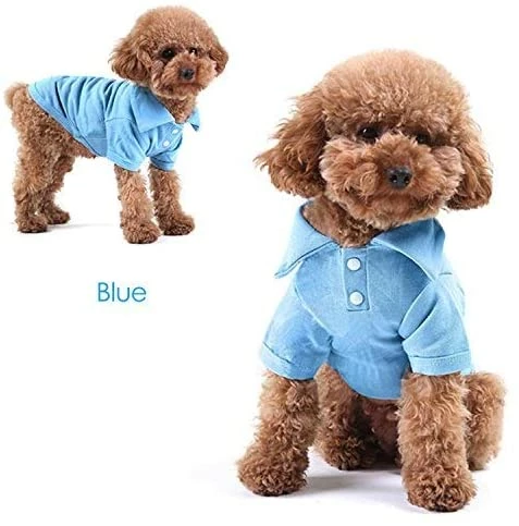 Outlet โ Mia's Pet Supply KINGMAS 4 Pack ๐ถ Dog ๐ Shirts Pet Puppy T-Shirt Clothes Outfit Apparel ๐งฅ Coats Tops ๐ 5 Mia's Pet Supply KINGMAS 4 Pack Dog Shirts Pet Puppy T-Shirt Clothes Outfit Apparel Coats Tops