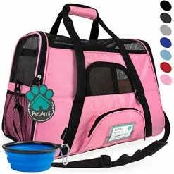 Mia's Pet Supply PetAmi Premium Airline Approved Soft-Sided Pet Travel Carrier