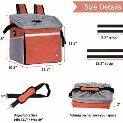 Best reviews of 😀 Mia's Pet Supply RAYMACE Pet Bicycle Booster Carrier For Puppy Or Small Breeds ✔️ 10 Mia's Pet Supply RAYMACE Pet Bicycle Booster Carrier For Puppy Or Small Breeds