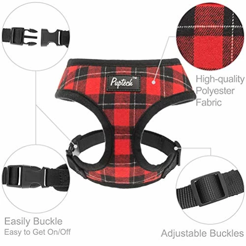 Hot Sale 🛒 Mia's Pet Supply : PUPTECK Soft Mesh 🦮 Dog Harness With Leash - 👏 3 Mia's Pet Supply : PUPTECK Soft Mesh Dog Harness With Leash -