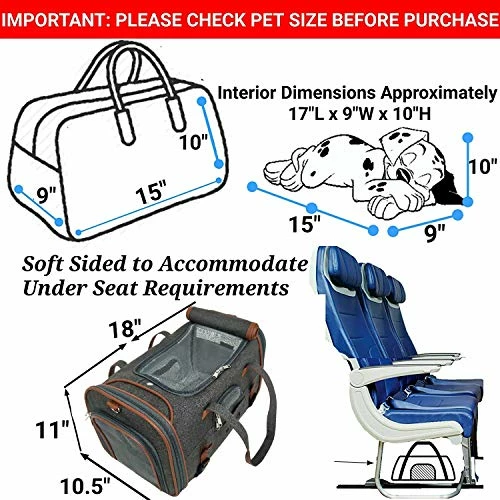 Best deal 🥰 Mia's Pet Supply Mr. Peanut's Airline Approved Soft Sided Pet Carrier 🔥 3 Mia's Pet Supply Mr. Peanut's Airline Approved Soft Sided Pet Carrier