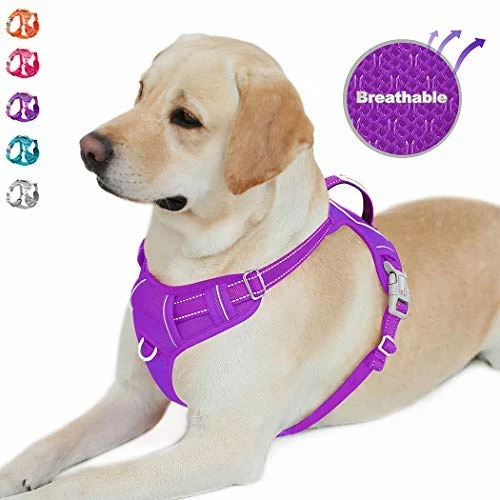 New 💯 Mia's Pet Supply No Pull 🐕 Dog Harness Front Clip Heavy Duty Reflective Easy Control Handle For Large 🐕 Dog Leashes And Harness ✨ 22 Mia's Pet Supply No Pull Dog Harness Front Clip Heavy Duty Reflective Easy Control Handle For Large Dog Leashes And Harness