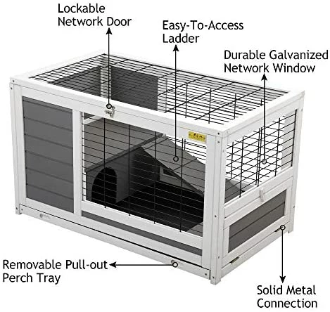 Wholesale ❤️ Mia's Pet Supply COZIWOW Indoor Outdoor Rabbit Hutch 🥰 7 Mia's Pet Supply COZIWOW Indoor Outdoor Rabbit Hutch
