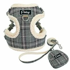 Mia's Pet Supply Leashes And Harness Didog Soft/Cosy Dog Vest Harness And Leash Set With Cute Bags,