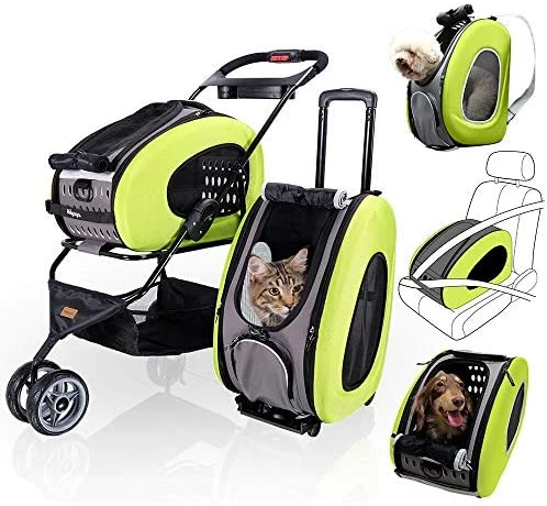 Hot Sale ๐ Mia's Pet Supply Travel : Ibiyaya 5 In 1 Pet Carrier + ๐ Backpack + Car Seat + Pet Carrier Stroller + Carriers With Wheels For ๐ฆฎ Dogs And Cats All In ONE (Brown) : Pet Supplies ๐ 11 Mia's Pet Supply Travel : Ibiyaya 5 In 1 Pet Carrier + Backpack + Car Seat + Pet Carrier Stroller + Carriers With Wheels For Dogs And Cats All In ONE (Brown) : Pet Supplies