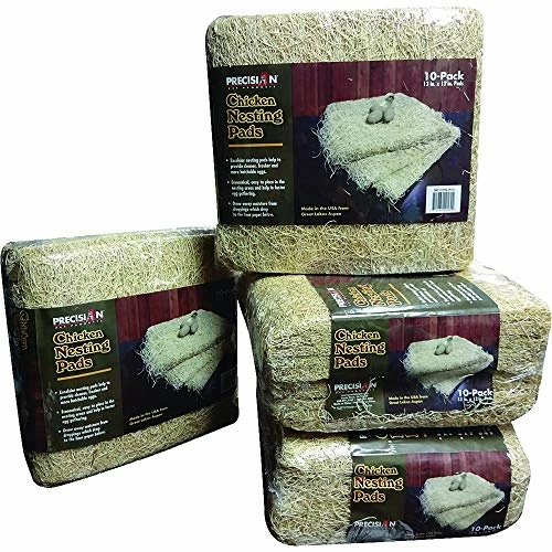 Brand new 😀 Mia's Pet Supply : Petmate Precision Pet Excelsior Nesting Pads Chicken Bedding - 13 X 13 Inches - Chicken Coop Cages 🌟 7 Mia's Pet Supply : Petmate Precision Pet Excelsior Nesting Pads Chicken Bedding - 13 X 13 Inches - Chicken Coop Cages