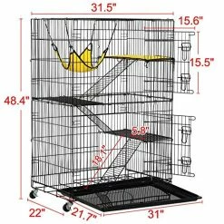 Best deal 🥰 Mia's Pet Supply Topeakmart 4-Tier Foldable Kitten Cat Home Cages Rabbit Houses & Accessories 🎁 10 Mia's Pet Supply Topeakmart 4-Tier Foldable Kitten Cat Home Cages Rabbit Houses & Accessories
