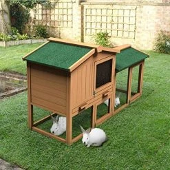 Best deal 😉 Mia's Pet Supply Rabbit Houses & Accessories Tangkula Large Chicken Coop, 58" Wooden Hen House 🤩 11 Mia's Pet Supply Rabbit Houses & Accessories Tangkula Large Chicken Coop, 58