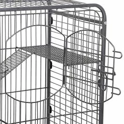 Hot Sale 🤩 Mia's Pet Supply Metal Ferret Cage Indoor Outdoor Small Animals Hutch Rabbit Houses & Accessories ✔️ 13 Mia's Pet Supply Metal Ferret Cage Indoor Outdoor Small Animals Hutch Rabbit Houses & Accessories