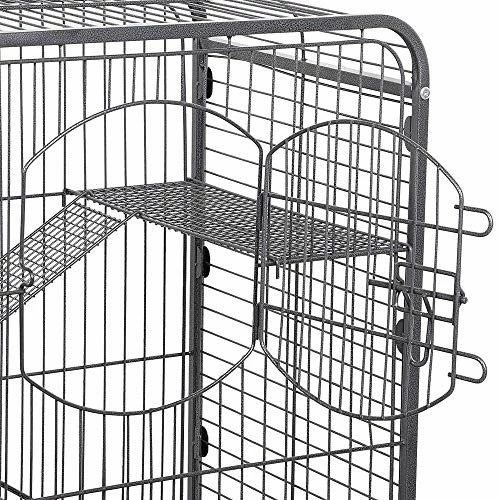 Hot Sale 🤩 Mia's Pet Supply Metal Ferret Cage Indoor Outdoor Small Animals Hutch Rabbit Houses & Accessories ✔️ 5 Mia's Pet Supply Metal Ferret Cage Indoor Outdoor Small Animals Hutch Rabbit Houses & Accessories