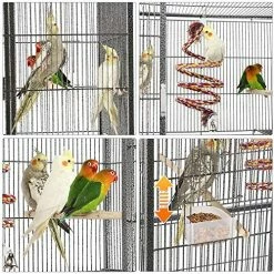 Mia's Pet Supply YAHEETECH 69-Inch Extra Large Bird Cage Aviary & Perches