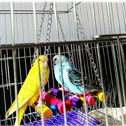 Mia's Pet Supply Parakeet Budgie Cockatiel Hammock Hanging Toy