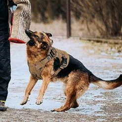 Mia's Pet Supply Tactical Dog Harness Vest No Pull With Handle Front Clip Military Training Harness Leashes And Harness