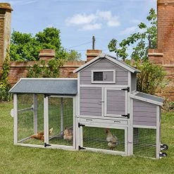 Mia's Pet Supply Chicken Coop With Run Outdoor Hen House Chicken Coop Cages