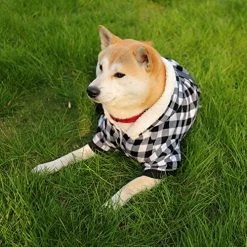 Mia's Pet Supply Apparel PAWZ Road Dog Plaid Coat Pet Winter Clothes