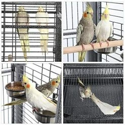 New ⭐ Mia's Pet Supply Yaheetech Extra Large Open Playtop Bird Cage 💯 9 Mia's Pet Supply Yaheetech Extra Large Open Playtop Bird Cage