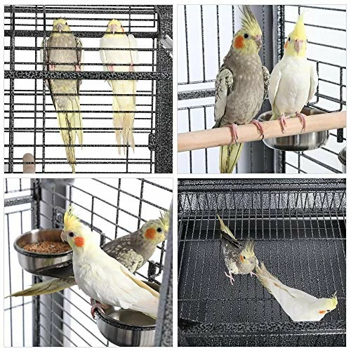 New ⭐ Mia's Pet Supply Yaheetech Extra Large Open Playtop Bird Cage 💯 3 Mia's Pet Supply Yaheetech Extra Large Open Playtop Bird Cage