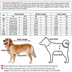 Buy ⌛ Mia's Pet Supply MIGOHI 🐕 Dog Jacket For Winter Windproof Waterproof Reversible 🐕 Dog 🧥 Coat ⌛ 23 Mia's Pet Supply MIGOHI Dog Jacket For Winter Windproof Waterproof Reversible Dog Coat