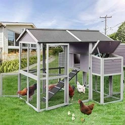 Mia's Pet Supply Chicken Coop Cages Chicken Coop Large Hen House Poultry Cage With Run