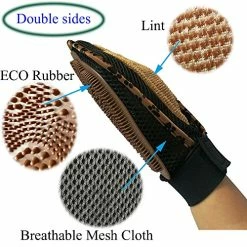 Mia's Pet Supply Hygiene : Pet Grooming Glove Pet Hair Remover