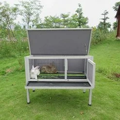 Mia's Pet Supply Rabbit Houses & Accessories Rabbit Hutch 48