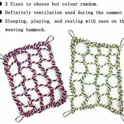 Mia's Pet Supply Rabbit Houses & Accessories Ventilation Pet Cage Hammock,