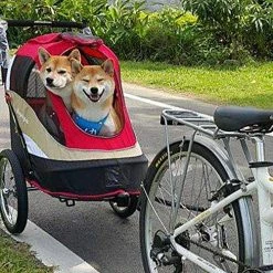 Brand new 🌟 Mia's Pet Supply Travel Ibiyaya Heavy Duty 🦮 Dog Stroller/Pull Behind Bike Trailer ❤️ 15 Mia's Pet Supply Travel Ibiyaya Heavy Duty Dog Stroller/Pull Behind Bike Trailer