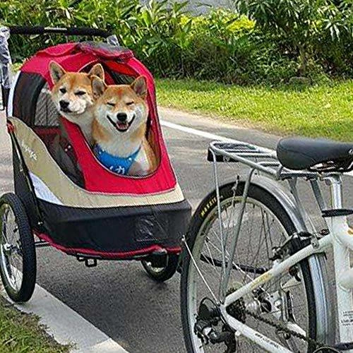 Brand new 🌟 Mia's Pet Supply Travel Ibiyaya Heavy Duty 🦮 Dog Stroller/Pull Behind Bike Trailer ❤️ 6 Mia's Pet Supply Travel Ibiyaya Heavy Duty Dog Stroller/Pull Behind Bike Trailer