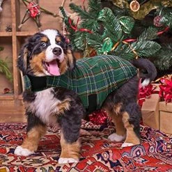 Best Sale 😉 Mia's Pet Supply Apparel KAMA BRIDAL Plaid 🐶 Dog Fleece Vest, Reversible Warm 🐶 Dog Clothes, 🥰 31 Mia's Pet Supply Apparel KAMA BRIDAL Plaid Dog Fleece Vest, Reversible Warm Dog Clothes,