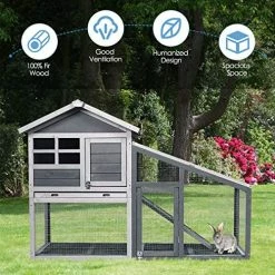 Discount 🥰 Mia's Pet Supply Tangkula Large Chicken Coop With Ventilation Door, Removable Tray, Ramp ❤️ 14 Mia's Pet Supply Tangkula Large Chicken Coop With Ventilation Door, Removable Tray, Ramp