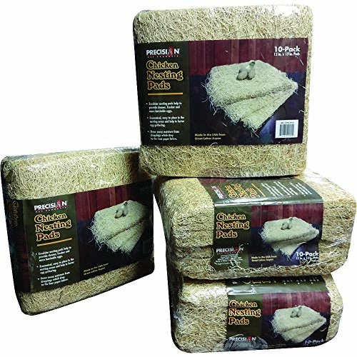 Brand new 😀 Mia's Pet Supply : Petmate Precision Pet Excelsior Nesting Pads Chicken Bedding - 13 X 13 Inches - Chicken Coop Cages 🌟 13 Mia's Pet Supply : Petmate Precision Pet Excelsior Nesting Pads Chicken Bedding - 13 X 13 Inches - Chicken Coop Cages