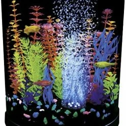 Mia's Pet Supply GloFish 20 Gallon Aquarium Kit With LED Lights, Decor Heater And Filter Fish Products