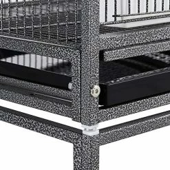 Hot Sale ๐ Mia's Pet Supply Aviary & Perches YAHEETECH 41.5" Stackable Divided Breeder Breeding Parakeet Bird Cage โ 13 Mia's Pet Supply Aviary & Perches YAHEETECH 41.5