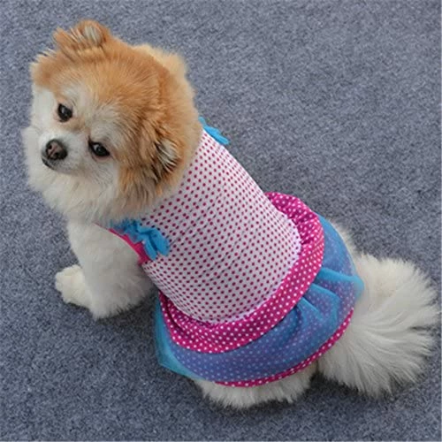 Hot Sale โ Mia's Pet Supply Ollypet ๐ถ Dog ๐ Dresses For Small ๐ถ Dogs Puppy Cat Girl Clothes ๐ 3 Mia's Pet Supply Ollypet Dog Dresses For Small Dogs Puppy Cat Girl Clothes