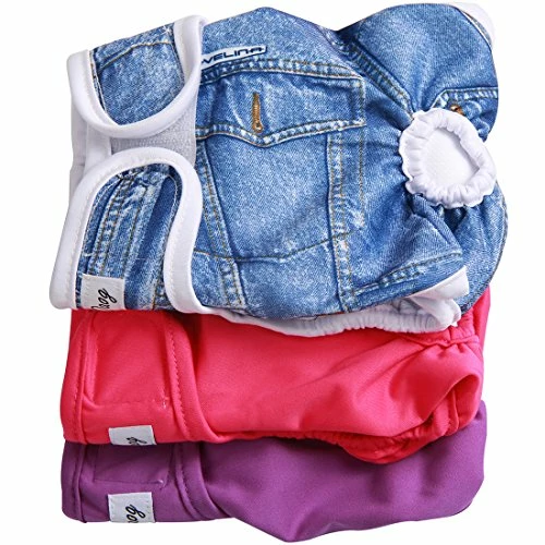 Deals ๐งจ Mia's Pet Supply : JoyDaog(3 Pack Small ๐ Dog Diapers For Female Reusable Premium Puppy Wrap S ๐ 1 Mia's Pet Supply : JoyDaog(3 Pack Small Dog Diapers For Female Reusable Premium Puppy Wrap S