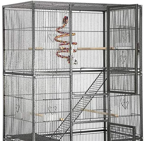 Cheapest ๐ฅ Mia's Pet Supply YAHEETECH 69-Inch Extra Large Bird Cage Aviary & Perches ๐งจ 5 Mia's Pet Supply YAHEETECH 69-Inch Extra Large Bird Cage Aviary & Perches