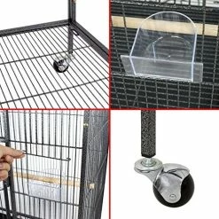 Best Sale ๐ Mia's Pet Supply Aviary & Perches Nova Microdermabrasion 53 Inches Large Bird Cage ๐ 11 Mia's Pet Supply Aviary & Perches Nova Microdermabrasion 53 Inches Large Bird Cage