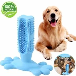 Mia's Pet Supply Dog Toothbrush Pet Chew Toy Dog Toothbrush Dog Toys