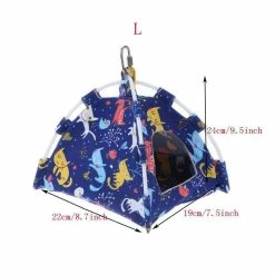 Mia's Pet Supply High Quality Bird Tent Shaped Hammock Pet Cage Swing Perch Aviary & Perches