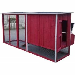 Discount β¨ Mia's Pet Supply 87" Wood Chicken Coop Backyard Hen House 4-8 Chickens Nesting Box & Run New Chicken Coop Cages π 6 Mia's Pet Supply 87