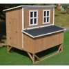 Mia's Pet Supply Chicken Coop Cages New Large Wood Chicken Coop Backyard Hen House