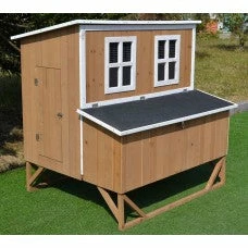 Mia's Pet Supply Chicken Coop Cages New Large Wood Chicken Coop Backyard Hen House