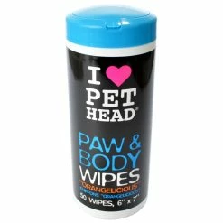 Mia's Pet Supply Hygiene : Pet Head Paw & Body Wipes - Orangelicious